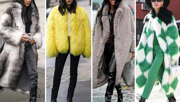С чем носить объемные шубы этой зимой — 6 самых модных примеров