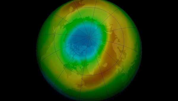 Озонова діра над Антарктикою затягується