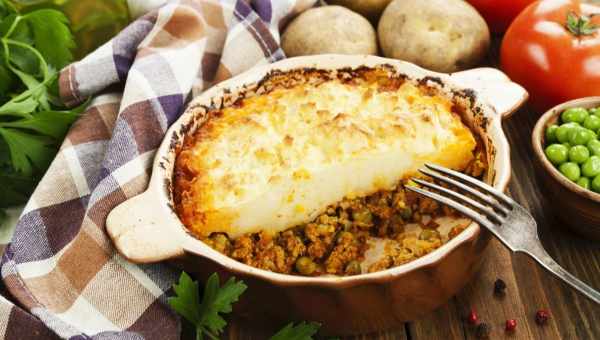 Пастуший пирог-ирландское блюдо Cottage Pie