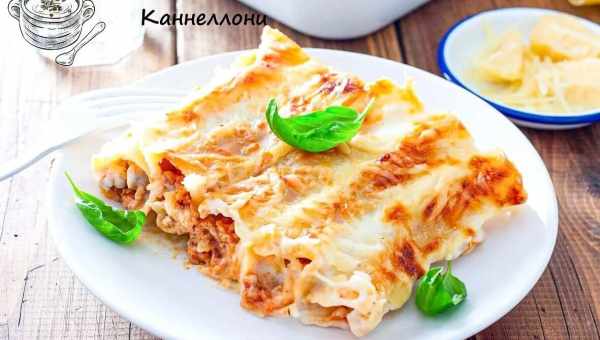 Каннеллони с мясом