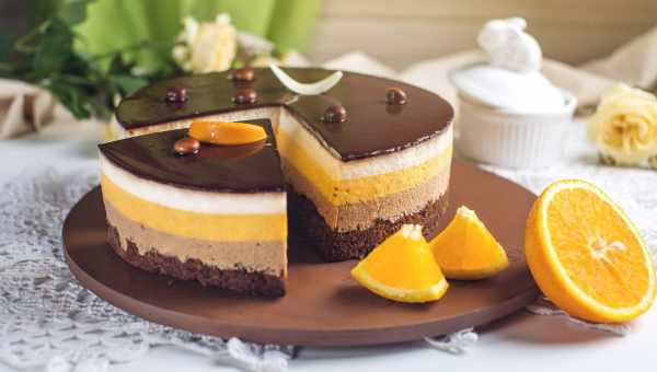 Десерт ""Chocolate & Orange""